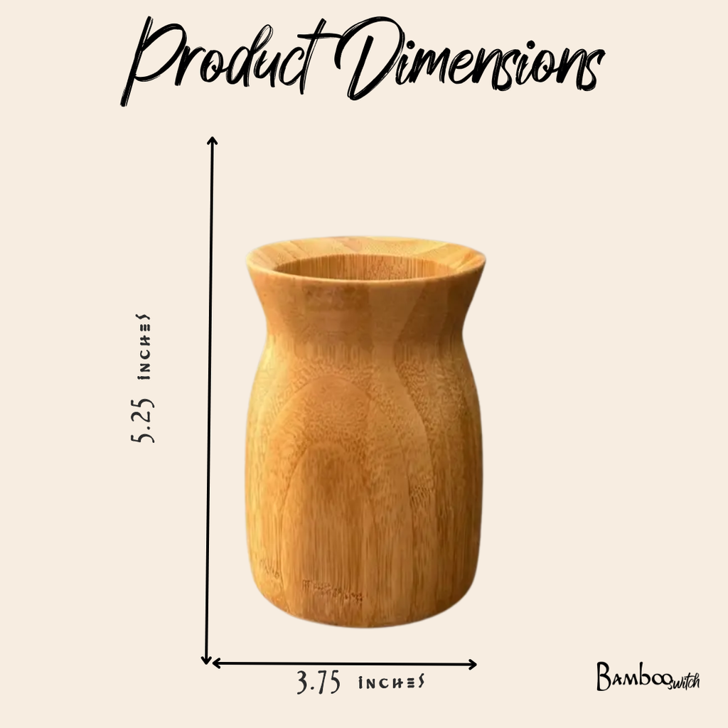 Bamboo Kitchen Utensils Holder | Faire Market Bestseller
