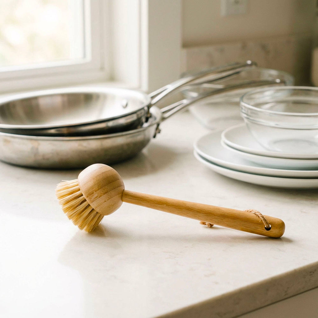 Bamboo Kitchen Dish Scrubber | Summer Bestseller