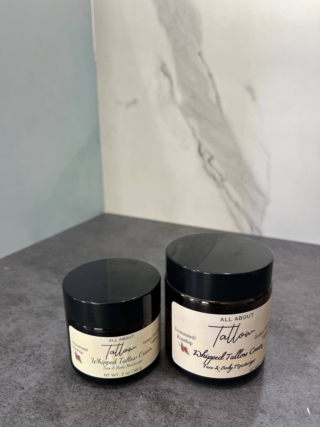 Whipped Tallow Cream - Face & Body Moisturizer: Vanilla / 4 oz