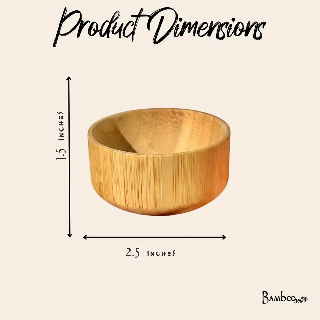 Bamboo Serving Bowl : Small