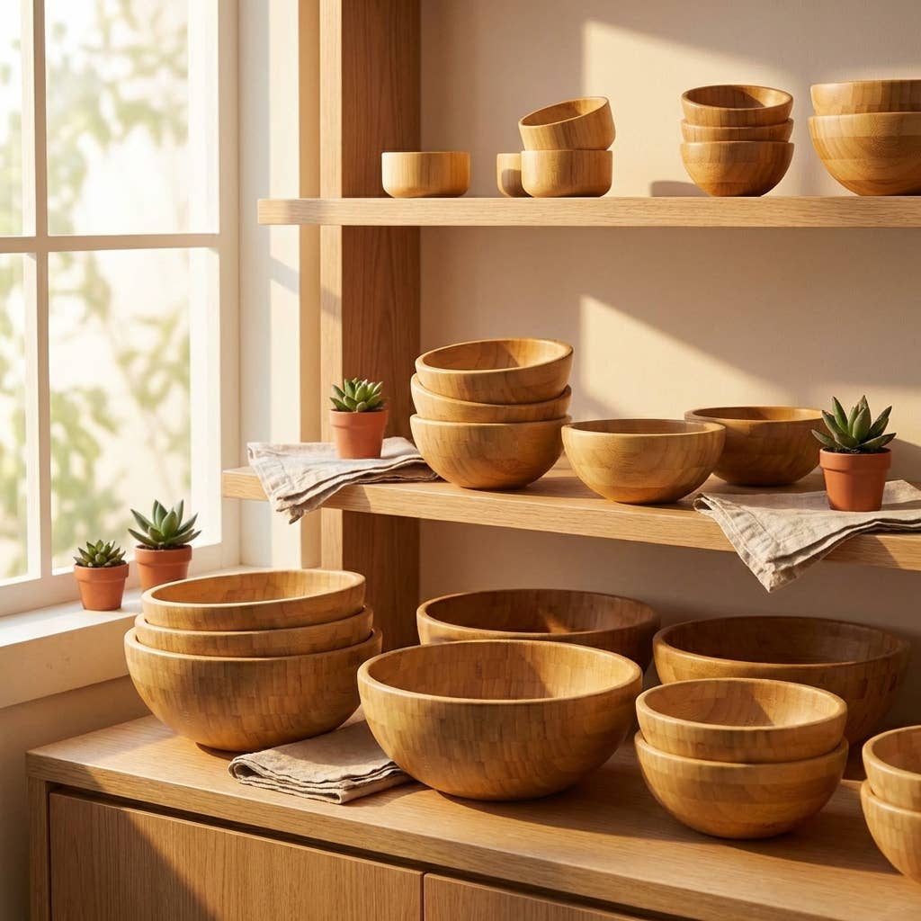 Bamboo Serving Bowl : Small