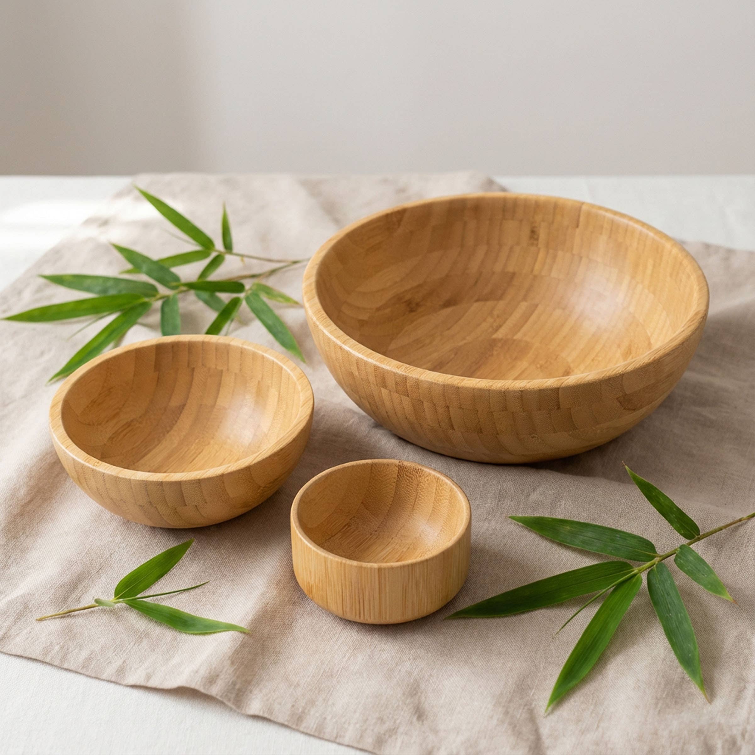 Bamboo Serving Bowl : Large