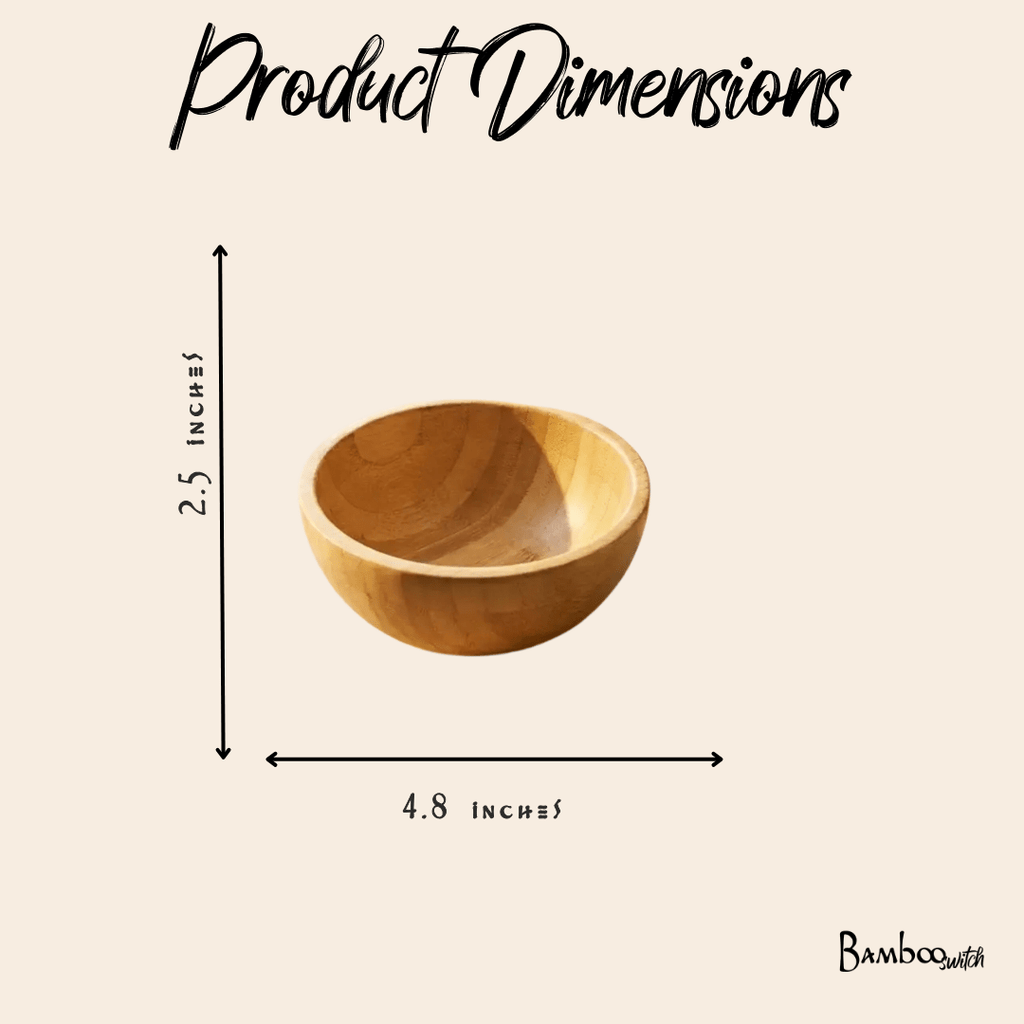 Bamboo Serving Bowl : Small