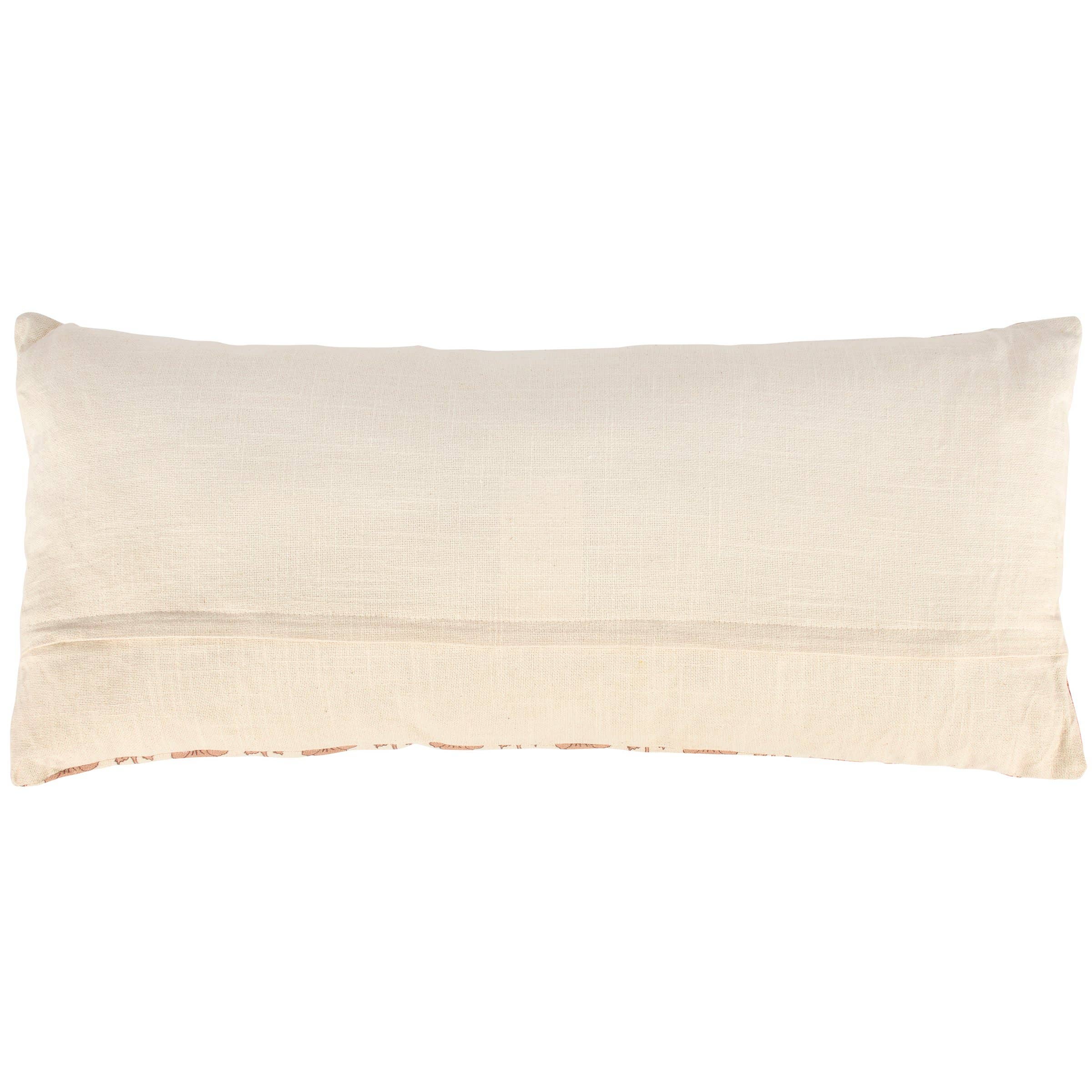 Floral Bolster Pillow